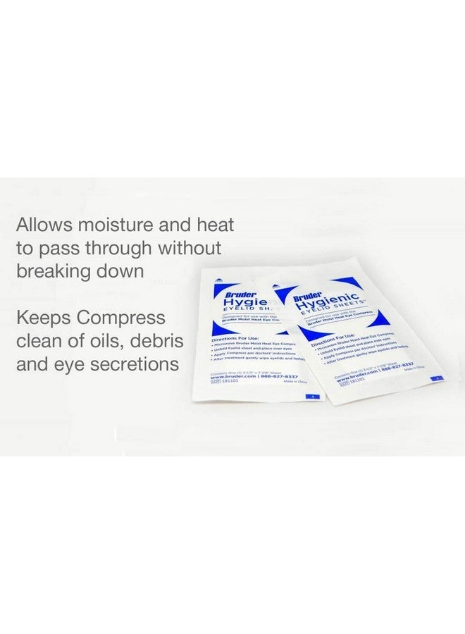 Hygienic Eyelid Cleansing Sheets Micro Fine Individually Wrapped Untreated Sheets 35 Count Box