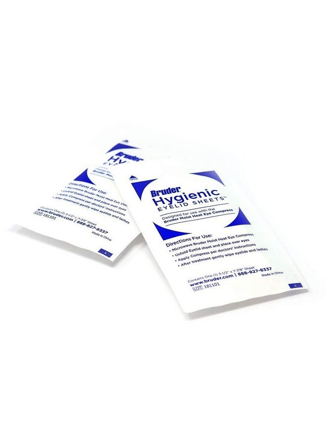 Hygienic Eyelid Cleansing Sheets Micro Fine Individually Wrapped Untreated Sheets 35 Count Box