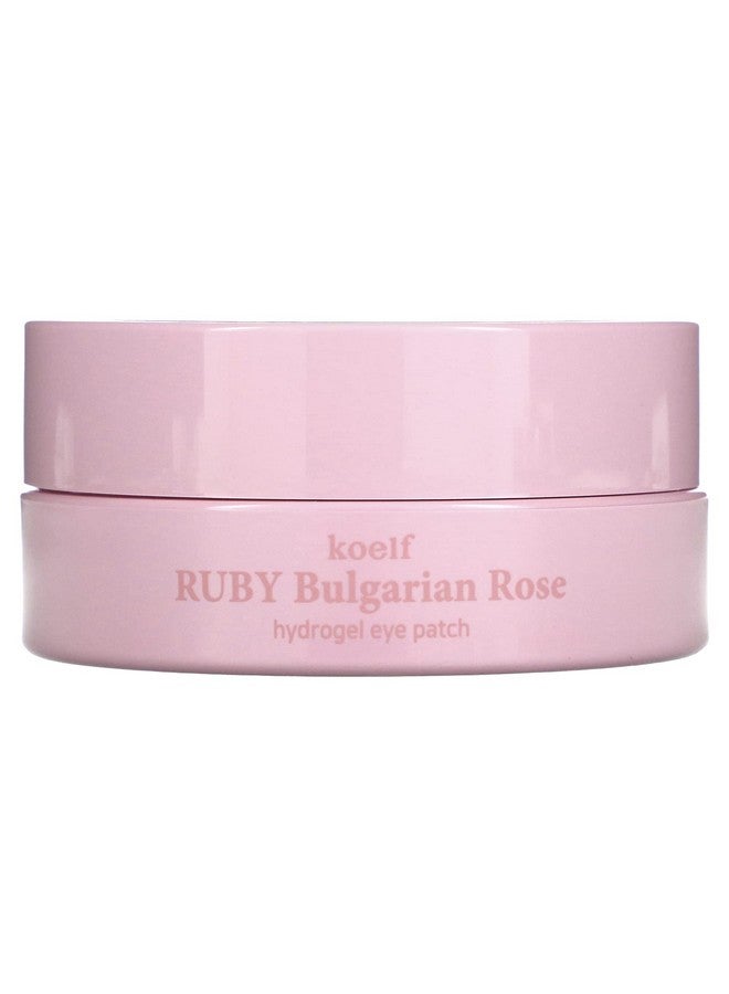 F] Ruby Bulgarian Rose Hydro Gel Eye Patch 60Pcs/30Pairs
