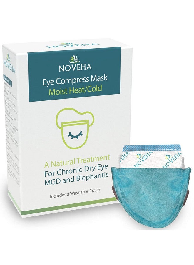 Express Warm Compress Individual Eye Mask | Moist Hot Technology For Sensitive Dry Eyes Relieves Stye & Pink Eye Reusable Heat Water Treatment For Irritated Eyes And Eyelid Lumps