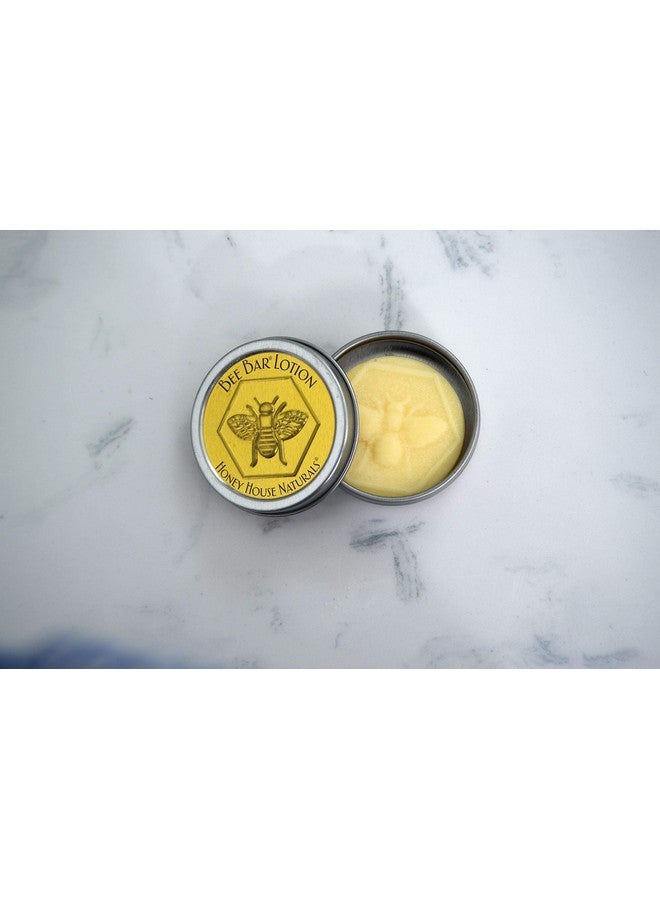 Honey House Naturals Bee Bar Gift Set Small Bee Bar .6 Ounces Allnatural Ultra Moisturizing Lotion Bar Infused With Essential Oils And Butters 5 Piece Set