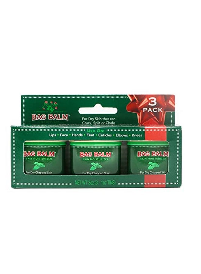 Skin Moisturizer Mini Tin Gift Box (Set Of 3)