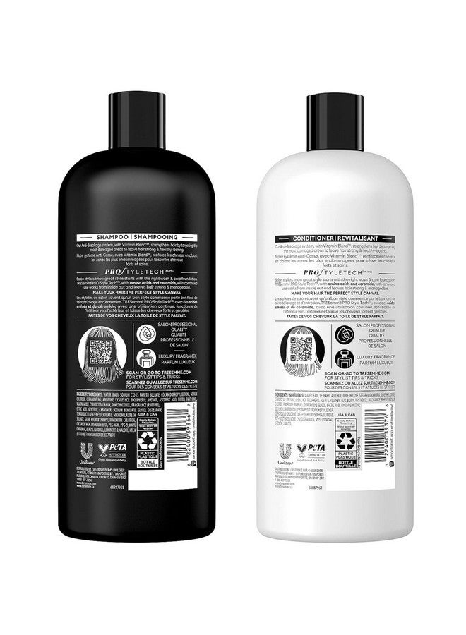 Anti Breakage Shampoo And Conditioner Set Promotes Healthy Hair Growth Reduces Dry Hair Breakage Up To 80%* Vitamin E Vitamin B12 And Gelatin 28 Fl Oz Each. Premium Packaging Gift Set