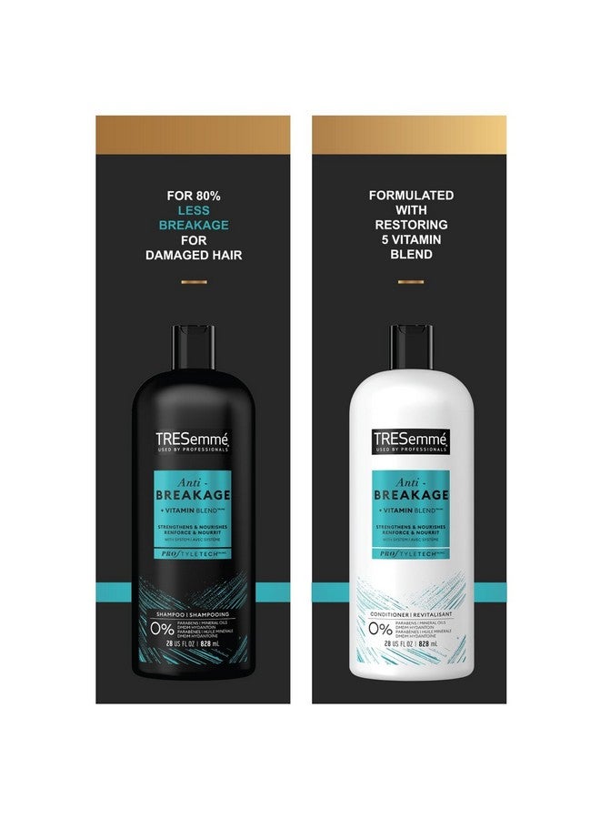 Anti Breakage Shampoo And Conditioner Set Promotes Healthy Hair Growth Reduces Dry Hair Breakage Up To 80%* Vitamin E Vitamin B12 And Gelatin 28 Fl Oz Each. Premium Packaging Gift Set