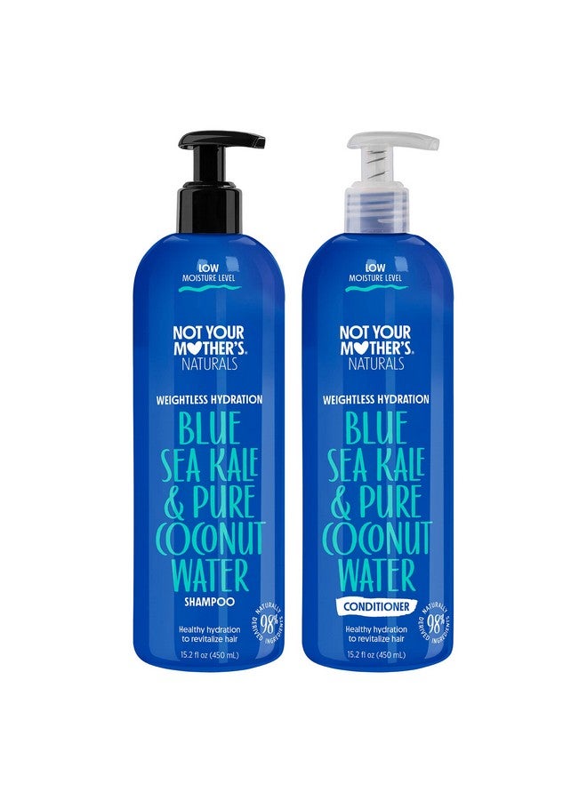 Naturals Weightless Hydration Shampoo & Conditioner 15.2 Fl Oz Sulfatefree Hair Products Coconut Water & Blue Sea Kale