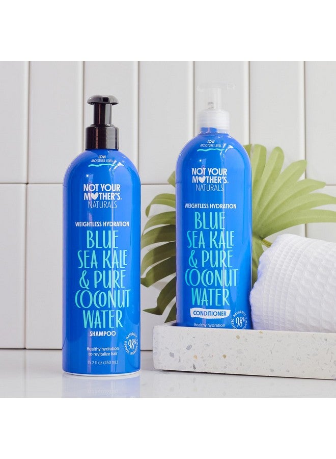 Naturals Weightless Hydration Shampoo & Conditioner 15.2 Fl Oz Sulfatefree Hair Products Coconut Water & Blue Sea Kale