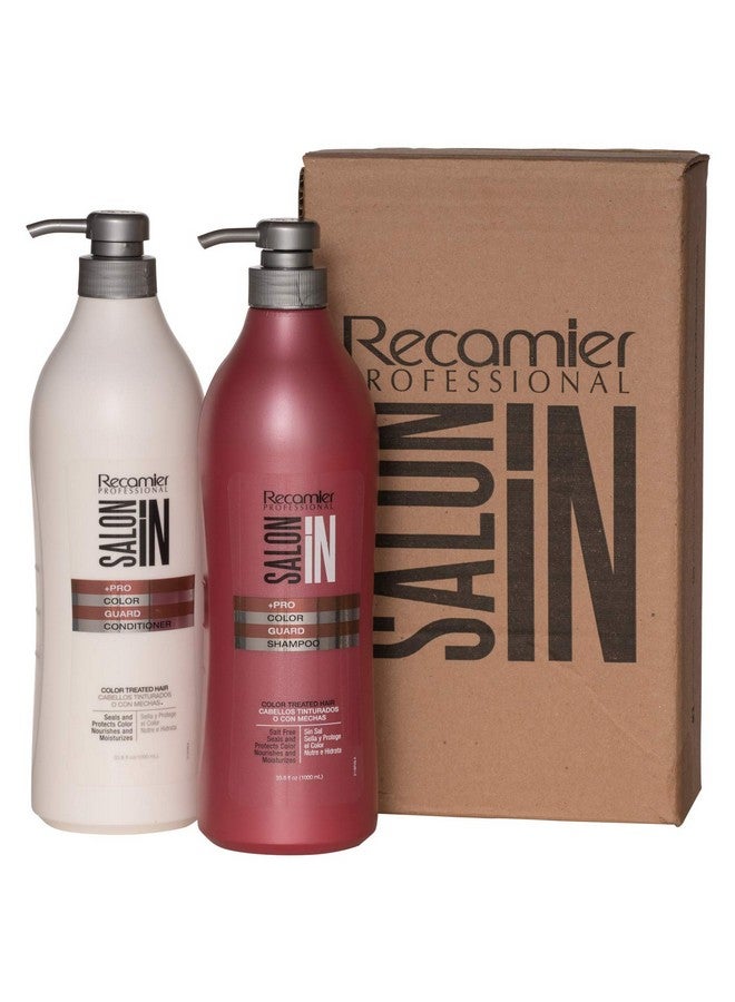 Recamier Salt Free Shampoo And Color Guard Conditioner Set | Champu Y Acondicionador 33.3 Oz