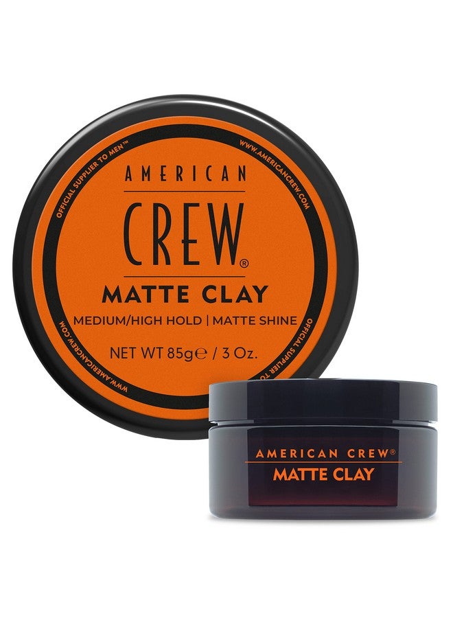 Men'S Hair Matte Clay Like Hair Gel With Mediumhigh Hold 3 Oz (Pack Of 1)