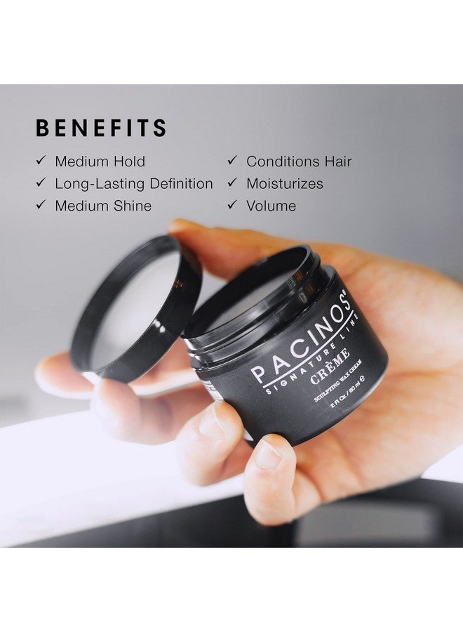 Crème Sculpting Wax Cream Medium Hold With Medium Shine All Hair Types 4 Fl. Oz.