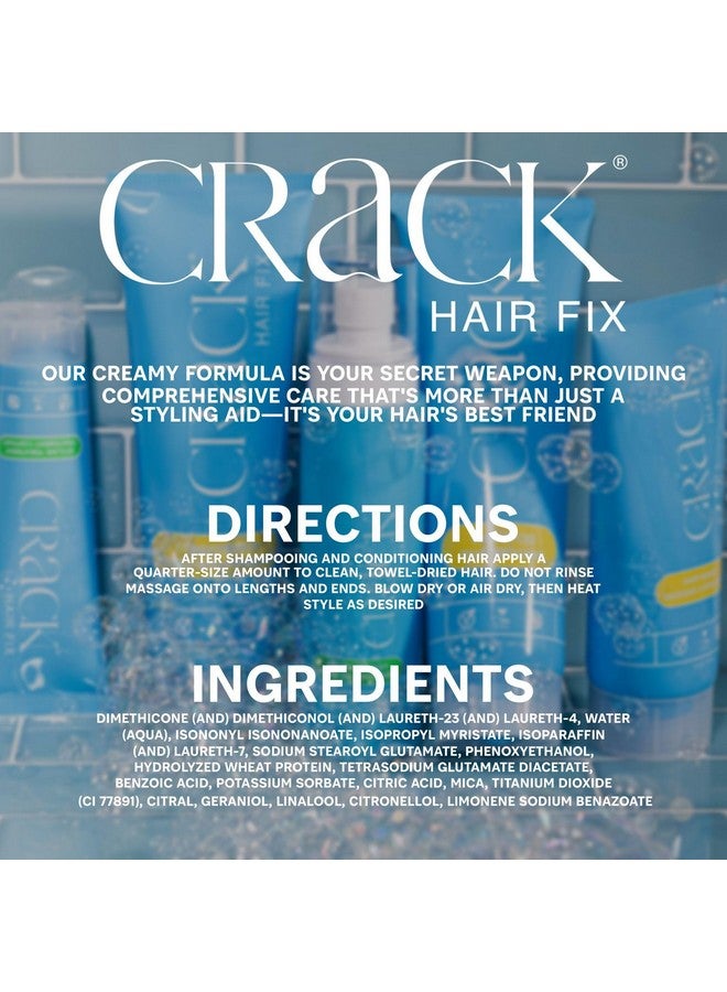 Crack Hair Fix Styling Creme 2.5 Ounce