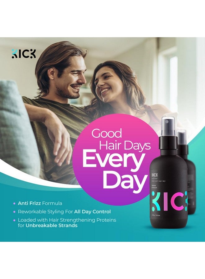 Sea Salt Spray For Hair Men Beachy Waves And Surfer Hair Style Salt Water Spray For Hair Natural Texturizing And Volumizing Hair Spray 200Ml
