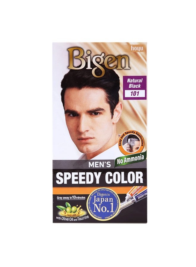 Men'S Speedy Color Hair Color 80G Natural Black 101 (Pack Of 1)