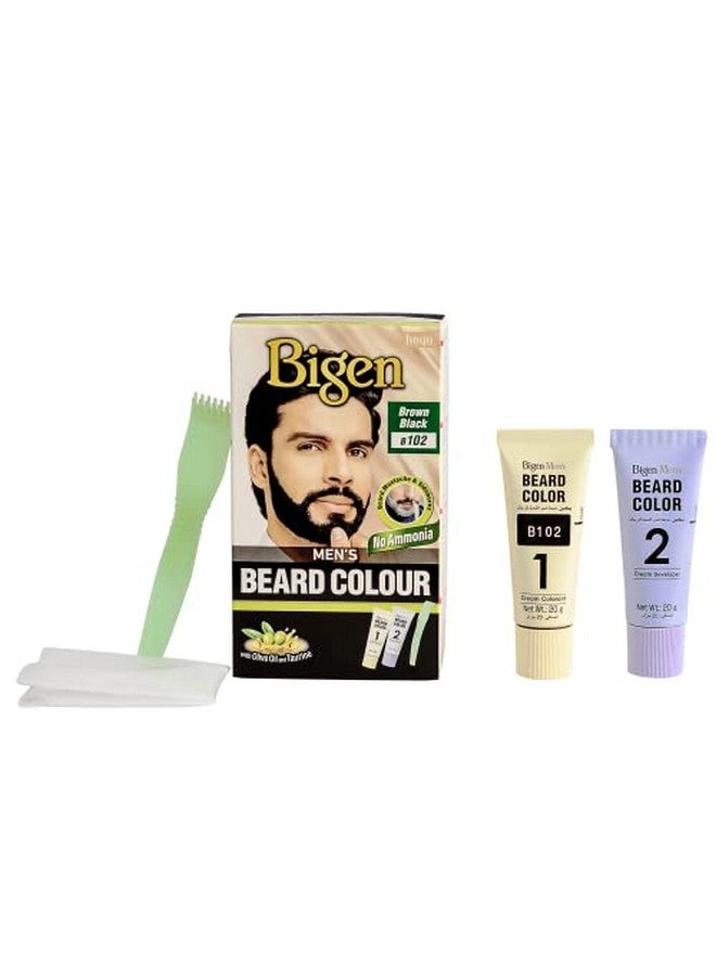 Men'S Beard Color 20G+20G Natural Black B101