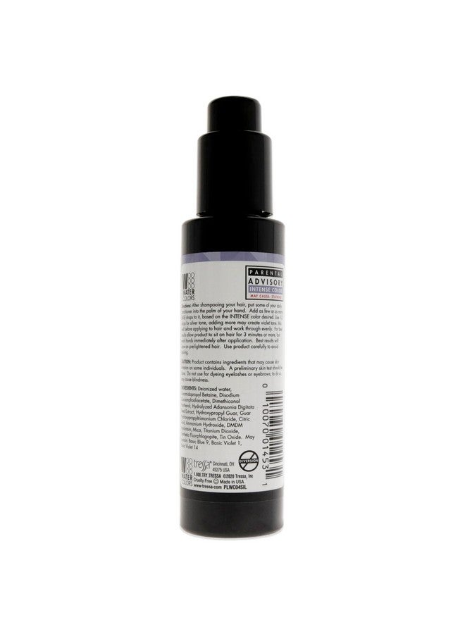 Base Drops Waterbased Formula With Nanopigments For Ultimate Versatility In Fashion Color Maintenance Silver 4 Oz