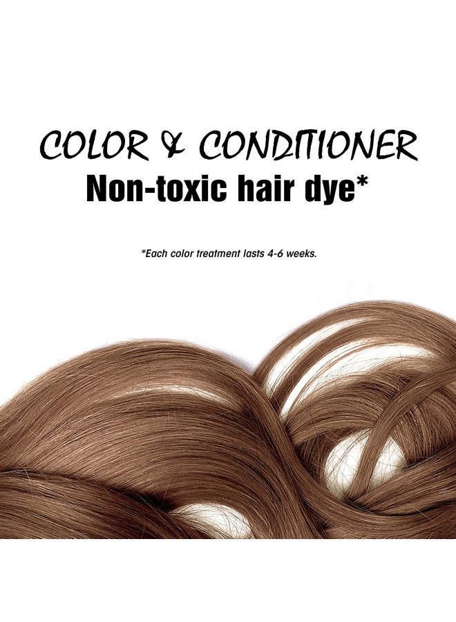 Henna Hair Color & Conditioner Light Brown Hair Dye For Menwomen Organic Henna Leaf Powder And Botanicals Chemicalfree Semipermanent Hair Color 4 Oz (Pack Of 3)