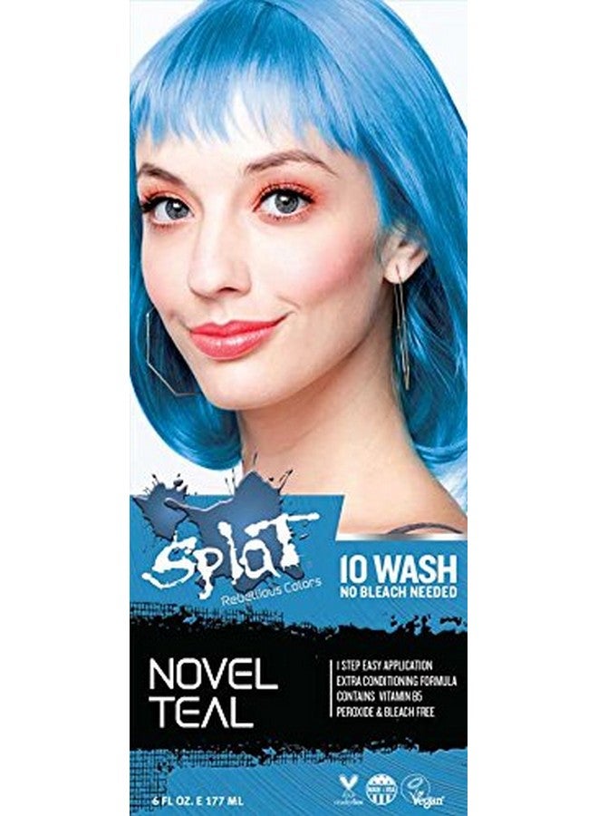 Novel Teal 10 Wash No Bleach Temporary Hair Dye