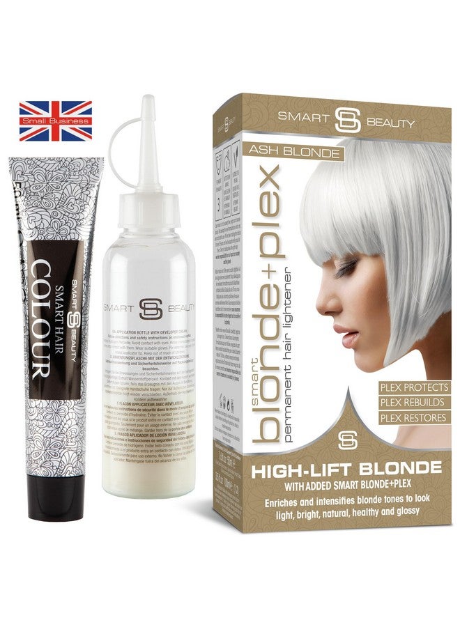 Ash Blonde Hair Dye Permanent With Plex Antibreakage Technology That Protects Rebuilds Restores Hair Structure, Permanent Hair Colour, Ash Blonde Hair Dye, Vegan, Cruelty Free