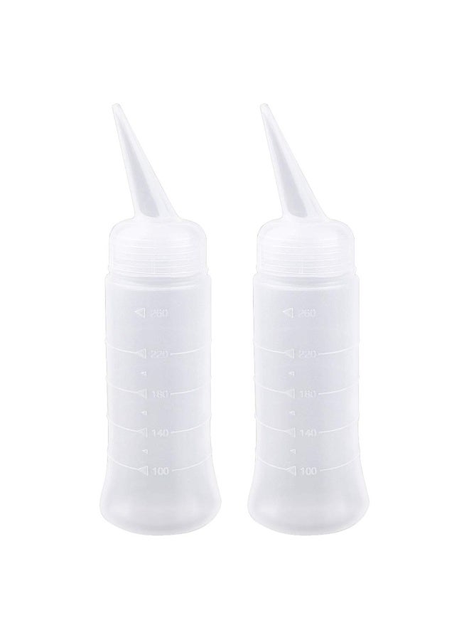 Hair Color Applicator Bottle 2 Pack 8.8Oz Hair Color Applicator Bottle Hairccolor Squeeze Bottle