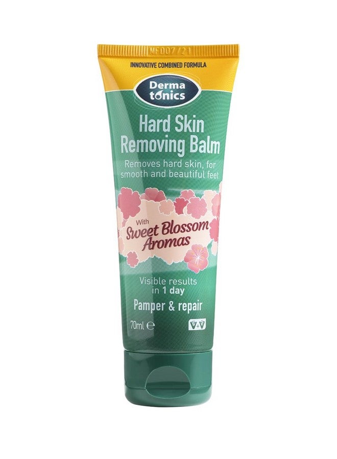 Hard Skin & Callus Removing Balm Wsakura Blossom Aromas & 10% Urea Ultimate Skin Care For Feet Hands & Elbows Moisturizing & Repairing Formula For Dry & Cracked Skin 2.46 Oz Tube