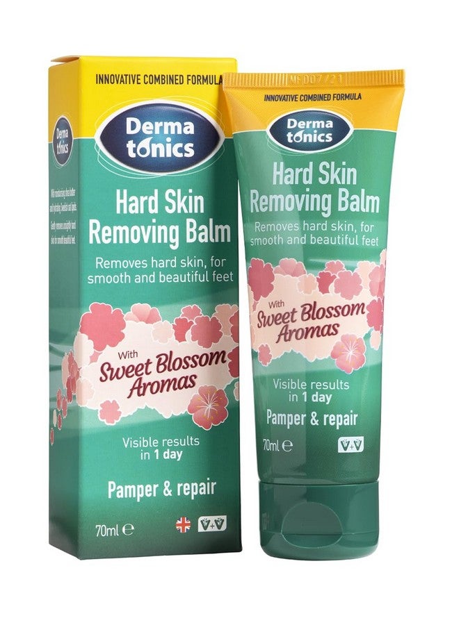 Hard Skin & Callus Removing Balm Wsakura Blossom Aromas & 10% Urea Ultimate Skin Care For Feet Hands & Elbows Moisturizing & Repairing Formula For Dry & Cracked Skin 2.46 Oz Tube
