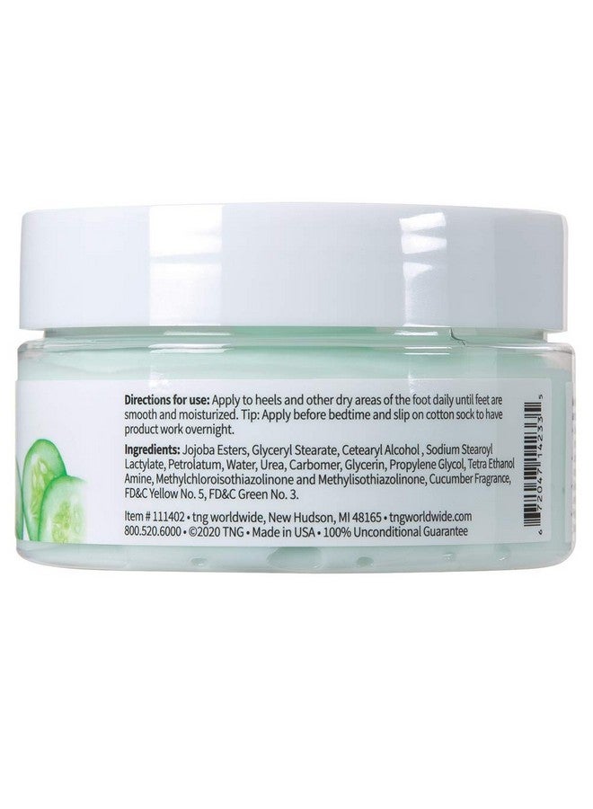 Forpro Cracked Heel Eliminator Fresh Cucumber Scent Intensive Repair Treatment For Rough Dry & Cracked Heels Reduces Calluses & Skin Build Up 3.3 Oz.