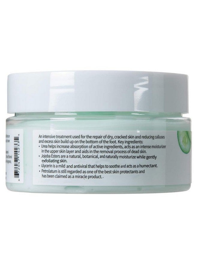 Forpro Cracked Heel Eliminator Fresh Cucumber Scent Intensive Repair Treatment For Rough Dry & Cracked Heels Reduces Calluses & Skin Build Up 3.3 Oz.