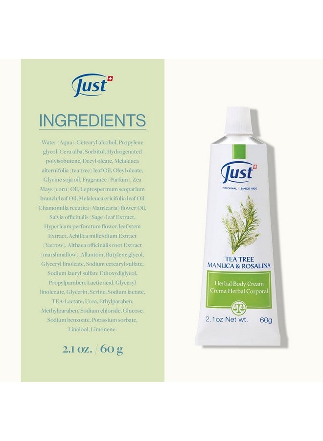 Swiss Just Thyme Cream Thyme Oils 10Ml. Effective And Delicate Essential Oil. Australian Tea Tree Oil For Skin.