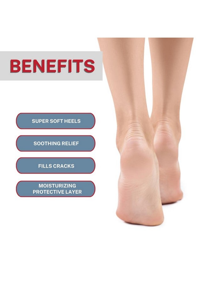 Cracked Heel Repair Balm Stick For Dry Cracked Feet Treatment Moisturizing Heel Balm Rolls On So No Mess Like Foot Cream Or Foot Lotion Rescues Cracked Feet Coconut Scent