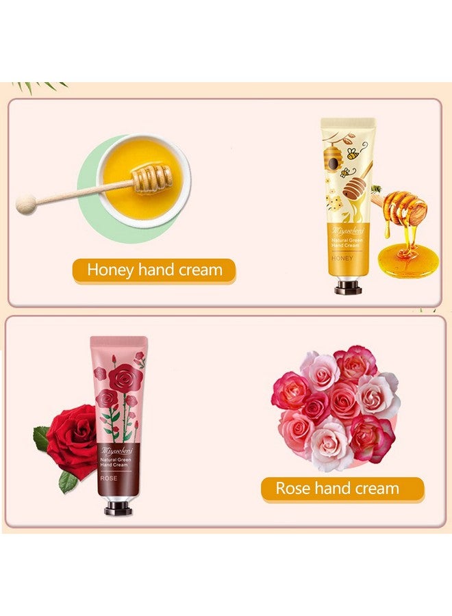 10 Pack Plant Fragrance Hand Cream Moisturizing Hand Care Cream Travel Gift Set With Natural Aloe And Vitamin E For Women Bridesmaid30Ml