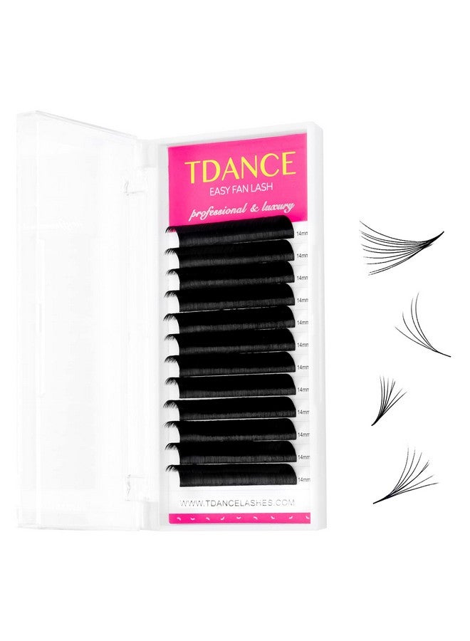 Eyelash Extension Supplies Rapid Blooming Volume Eyelash Extensions Thickness 0.07 Cc Curl 10Mm Easy Fan Volume Lashes Self Fanning Individual Eyelashes Extension (Cc0.07,10Mm)