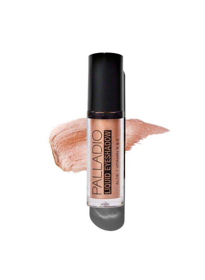 Liquid Eyeshadow Creamy Shimmery Formula That Instantly Adheres To The Eyelid With Flexible Applicator Wand For Over 8 Hours Of Smudge And Creaseproof Wear (Sunstone)