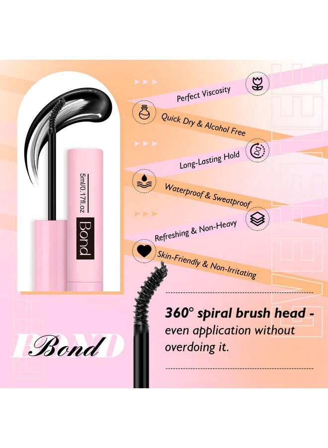 Lash Bond And Seal Kit With Lash Remover Tweezers Eyelash Glue For Eyelash Bond Cluster Lashes Glue Lash Bond And Seal Waterproof 72H Strong Hold Individual Lashes Glue By Gvefetiee