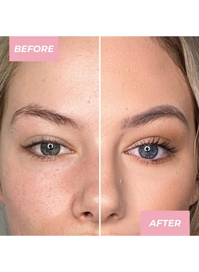 Brow Fill & Set Light/Medium Doubleended Brow Pencil & Tinted Gel Natural Looking Volume Vegan Cruelty Free Cosmetics