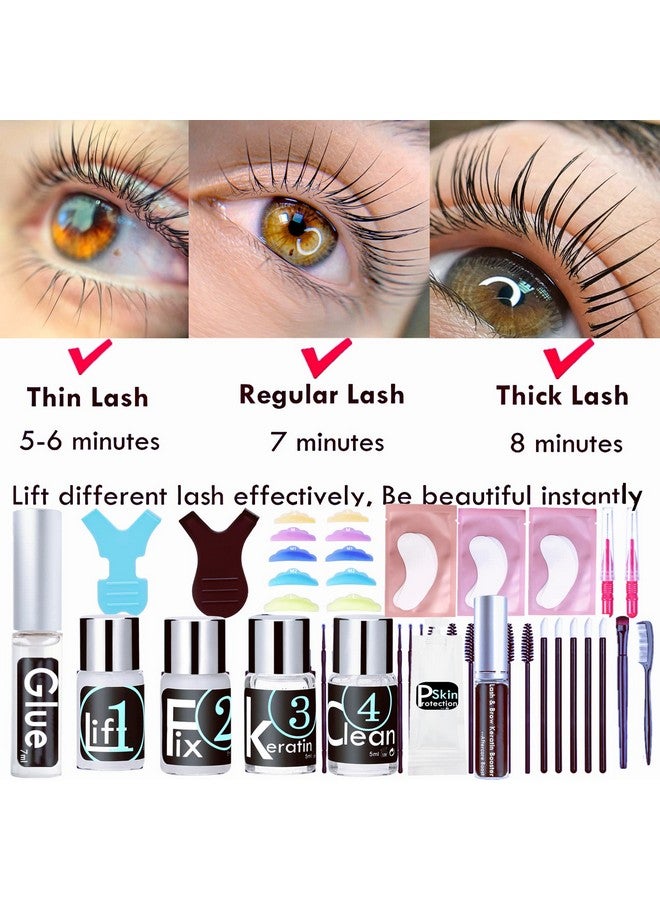 Lash Lift Brow Lamination 2 In 1 Rapid Eyelash And Eyebrow Lifting Kit Diy Perming Lashes At Home Or Salon Usage Be Eye Voluminous For 6 Weeks About 10 Applications (5Mlportable Lash & Brow Lift)