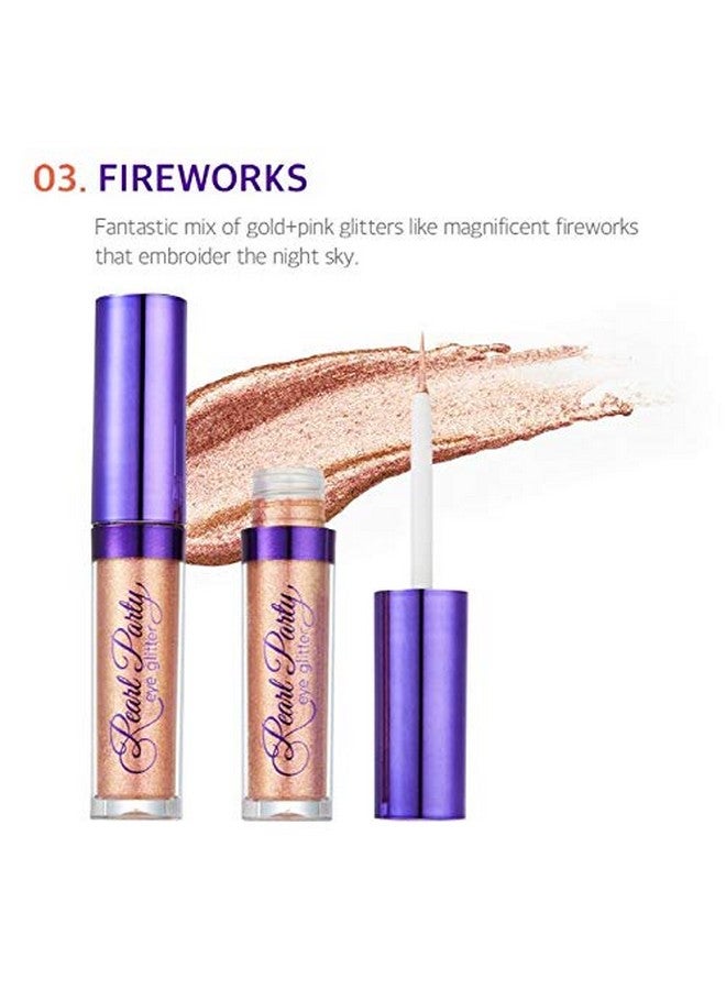 Pearl Party Eye Glitter Mirror Ball Liquid Eye Shadow Glitter With Shimmer Pigment