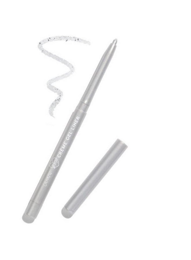 Colourpop Colourpop Kicker Metallic Eyeliner Retractable Pencil Creme Gel (Silver) Kicker Metallic Silver 0.2G (0.007 Ounce)