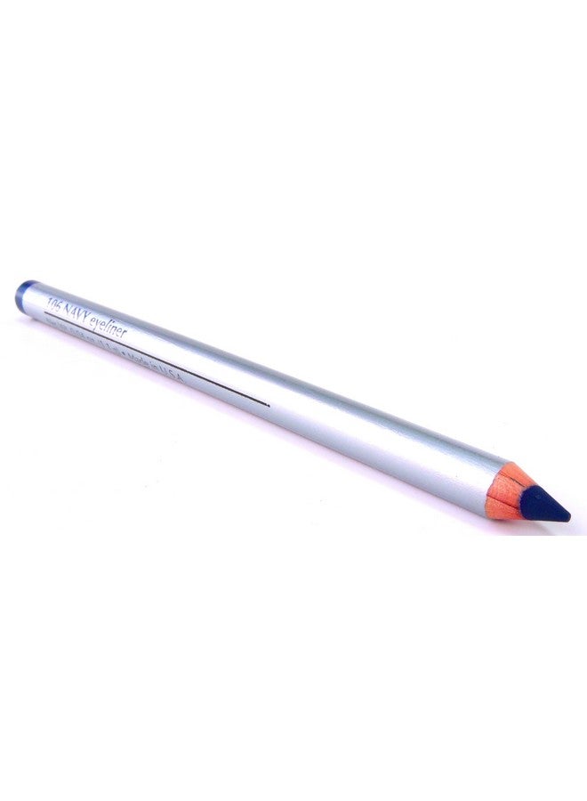 Navy Sailor Blue Wood Eyeliner Pencil Hd Professional Eye Liner Smudge Proof Deep Pigment Long Lasting Natural No Animal Testing & Cruelty Free