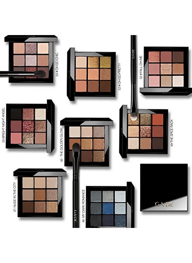Velveteen Eyeshadow Palette 53 Eyeshadow Collection With Light To Deep Shades For Matte Metallic Silky And Shimmery Finishes 0.286 Oz