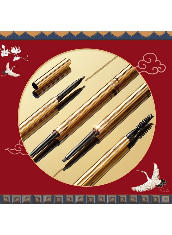 [Palace Identity] Eyebrow Pencil，Makeup Infallible Longlasting Eyebrow Pencil Ultrafine Felt Tip Quick Drying Formula Derived From Oriental Aesthetics