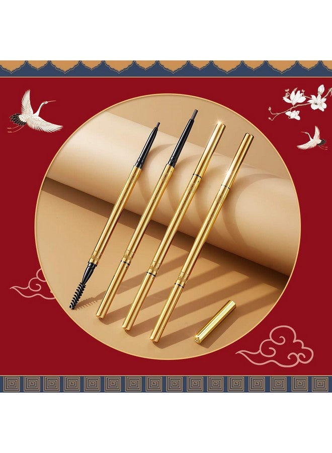 [Palace Identity] Eyebrow Pencil，Makeup Infallible Longlasting Eyebrow Pencil Ultrafine Felt Tip Quick Drying Formula Derived From Oriental Aesthetics