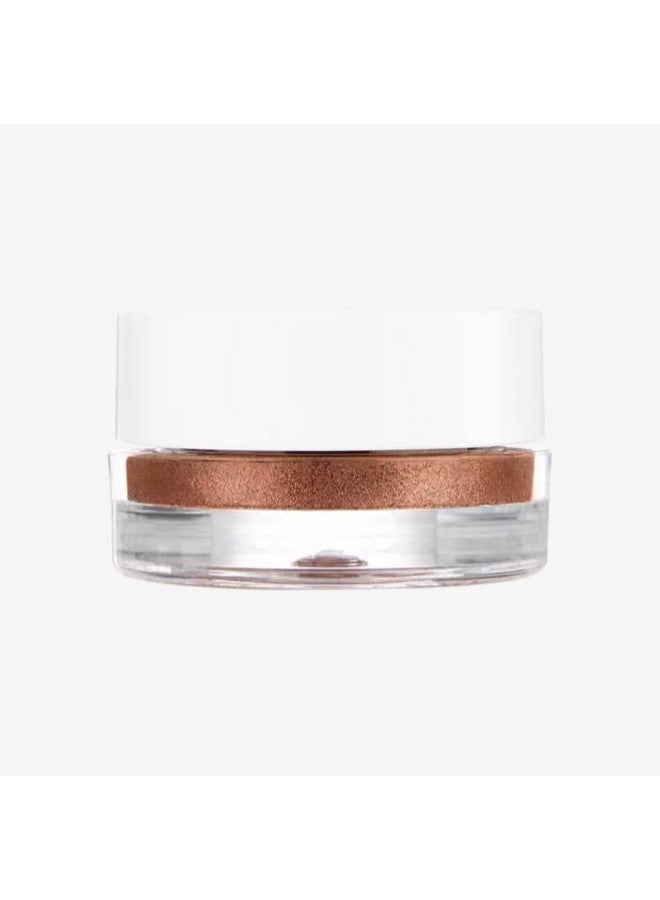By Drew Barrymore Chrome Crush Eyeshadow Gel Powder + Buildable Formula Shimmer + Glitter Eyeshadow Topper (Topaz)