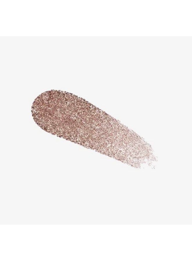 By Drew Barrymore Chrome Crush Eyeshadow Gel Powder + Buildable Formula Shimmer + Glitter Eyeshadow Topper (Topaz)