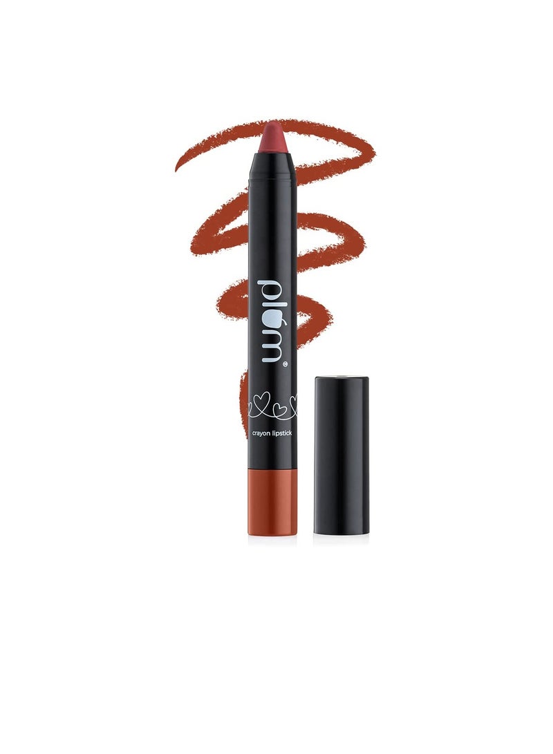 Lipstick Ceramides   Hyaluronic Acid   Airbrushed Finish  Long Lasting  100% Vegan and Cruelty Free 126  Terracotta Brown