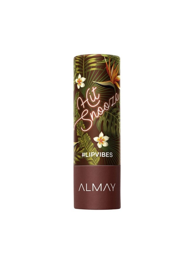 Lip Vibes, Hit Snoouncee, Matte Lipstick, Brown, 1 Count