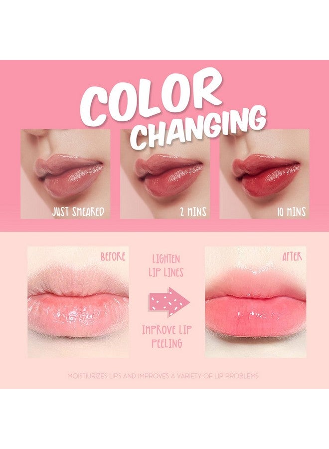 Color Changing Lip Gloss Ph Lip Tinted High Gloss Lipstick Waterprooflong Lasting Lip Care. 5G