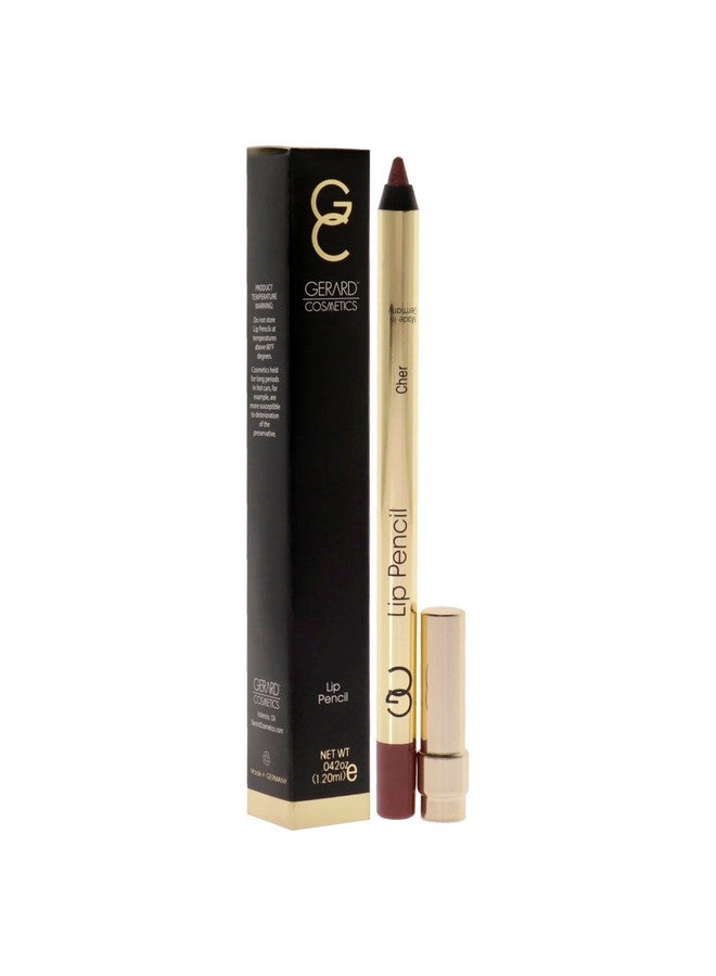 Gerard Cosmetic Lip Pencil Cher For Women 0.04 Oz Lip Pencil