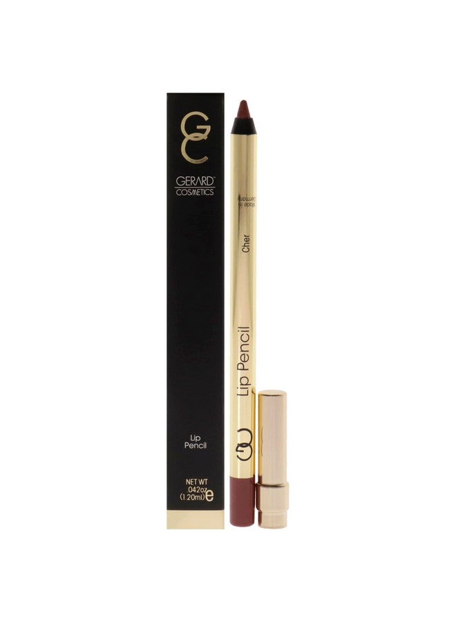 Gerard Cosmetic Lip Pencil Cher For Women 0.04 Oz Lip Pencil