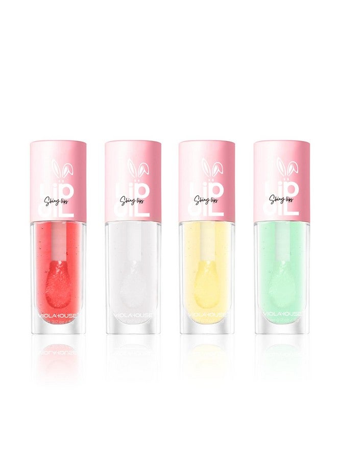 Lip Oil Moisturizing Lip Gloss Clear Moisturizing Lip Oil For Fuller Moisturized Lips. (Green Tea)