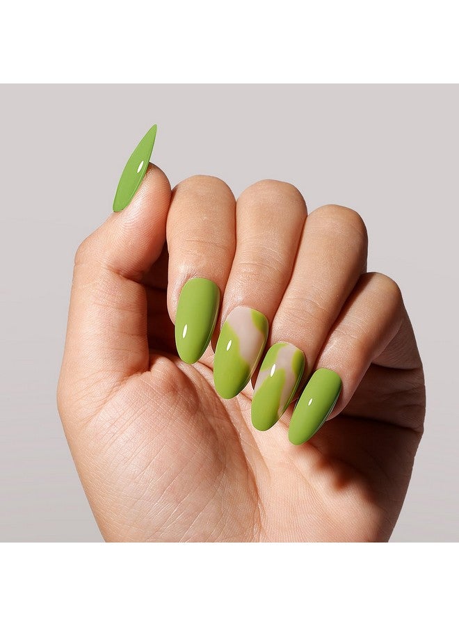 Gel Nail Polish 18Ml Light Green Gel Polish Soak Off Uv Led Nail Polish Gel Nail Art Manicure Salon Diy At Home Gifts For Women