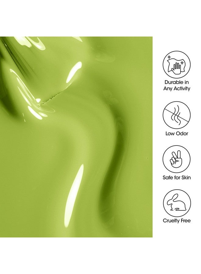 Gel Nail Polish 18Ml Light Green Gel Polish Soak Off Uv Led Nail Polish Gel Nail Art Manicure Salon Diy At Home Gifts For Women